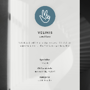 Poster bilder Dynamische Silhouette