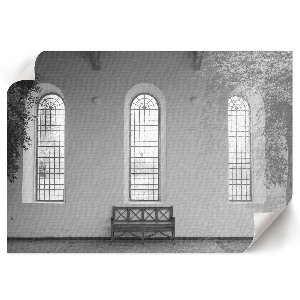 Plakat mit geometrischem Design