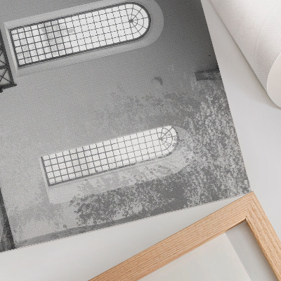Plakat mit geometrischem Design