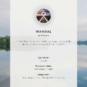 Wandposter Winterzug