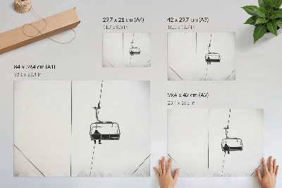Wandposter mit Motiv 