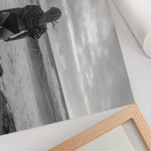 Poster bilder Frau am Wasser