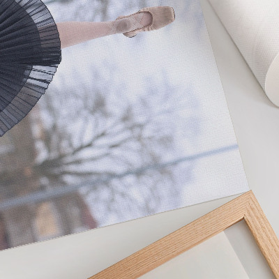 Wandposter mit elegantem Ballettmotiv