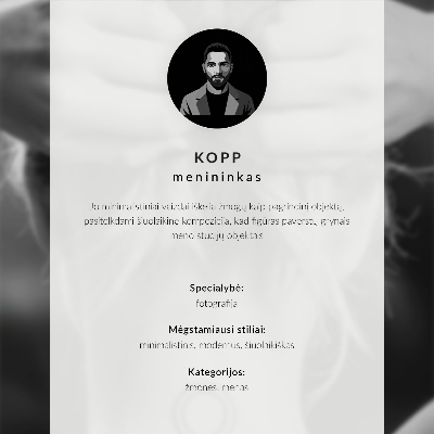Poster mit Motiv eines Saxophonisten