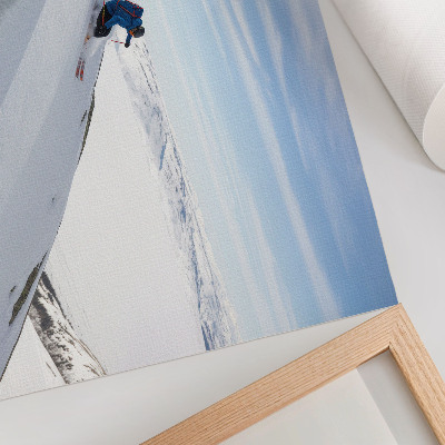 Poster „Winterabstieg“