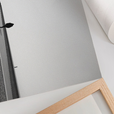 Plakat mit minimalistischer Szene