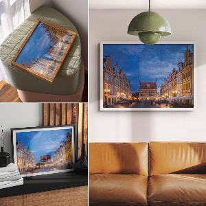 Wandposter mit dem Motiv „Urbane Eleganz”