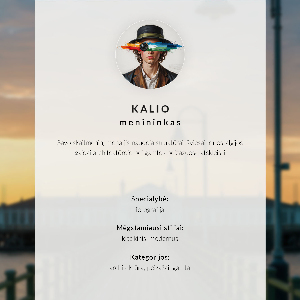 Poster Sonnenuntergang