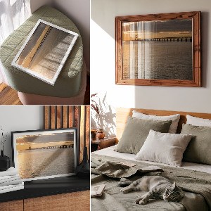 Poster Sonnenuntergang