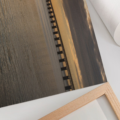Poster mit Motiv Sonnenuntergang