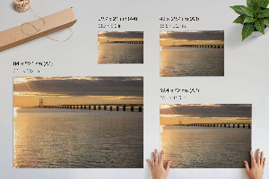 Poster Sonnenuntergang