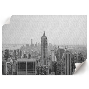 Poster mit Stadtlandschaft als Motiv