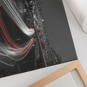 Poster mit Motiv ‚Stadtverkehr‘