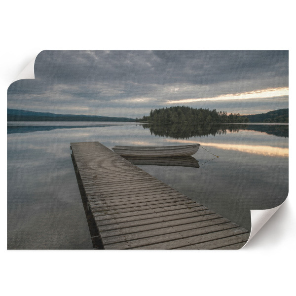 Wandposter See des Friedens