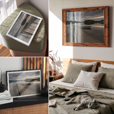 Wandposter „See des Friedens
