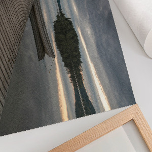 Wandposter See des Friedens