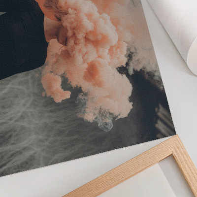 Wandposter „Trübe Sicht“