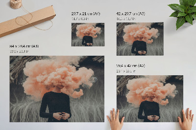 Wandposter „Trübe Sicht“