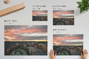 Poster mit Motiv 