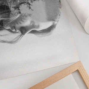 Poster bilder Baumgesicht