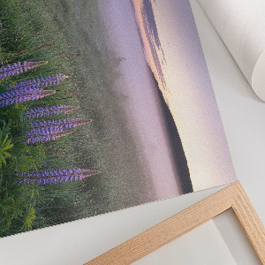 Poster Nebliger Morgen