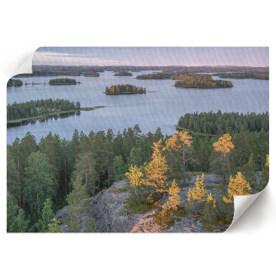 Plakat „Inseln im Wasser“