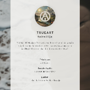 Plakat Inseln im Wasser