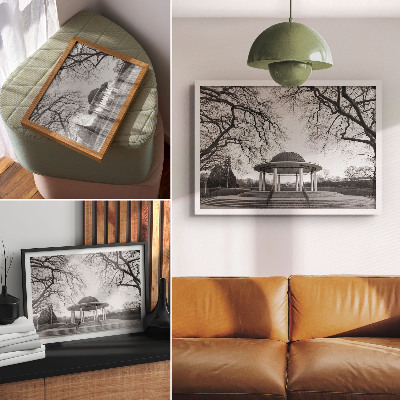 Poster mit Druckmotiv 