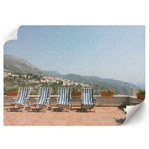 Poster Ein Ort zum Entspannen