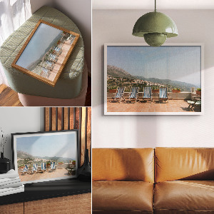 Poster Ein Ort zum Entspannen