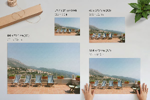 Poster Ein Ort zum Entspannen