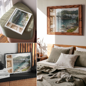 Plakat Küstenlandschaft