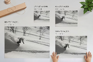 Plakat Weißes Abenteuer