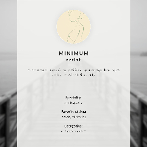 Wandposter Nebelige Oberfläche