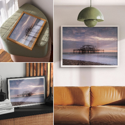 Poster mit Druck 