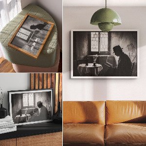 Poster druck Träumerei und Eleganz