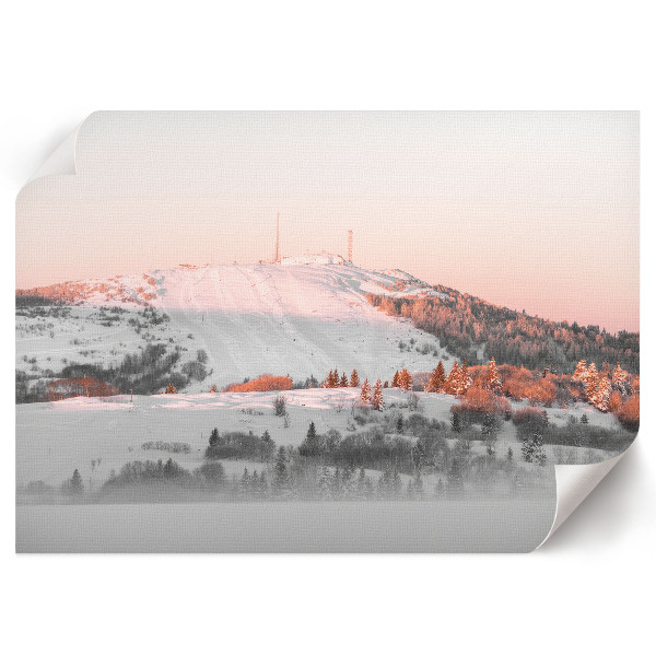 Poster mit Motiv "Winter Hill"