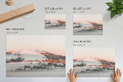 Poster mit Motiv 