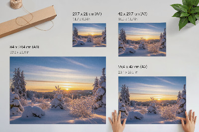 Wandposter mit Motiv 