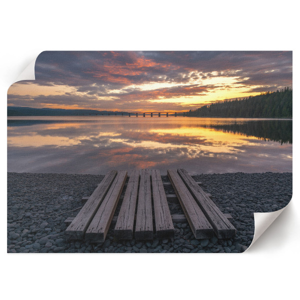 Poster bilder Lake West