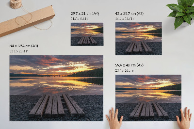 Poster mit Motiv 