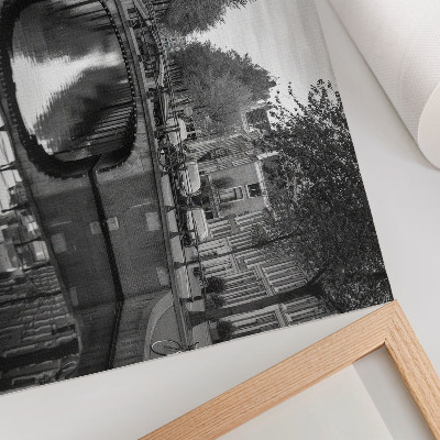 Wandposter mit Motiv einer Stadtbrücke