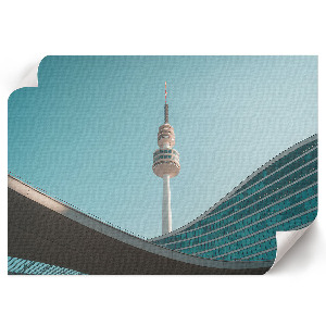 Wandposter Stadtlandschaft