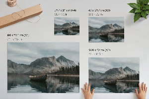 Poster bilder Bergfrieden