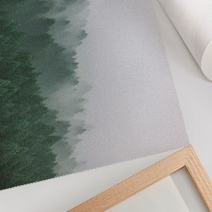 Poster Waldnebel