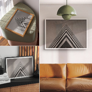 Wandposter Moderne Architektur
