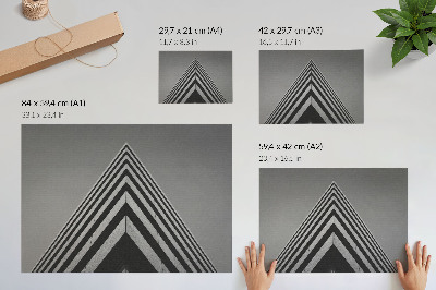 Wandposter mit Motiv moderne Architektur