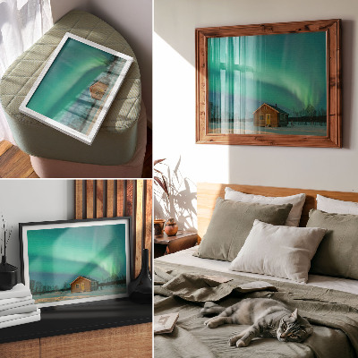 Plakat „Winter-Aurora