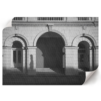 Wandposter mit Motiv „Schatten und Bögen”