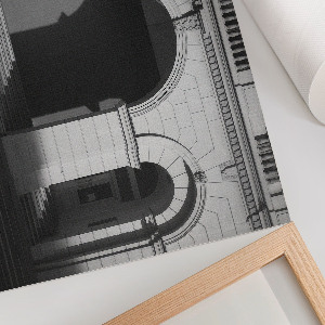 Wandposter Schatten und Bögen